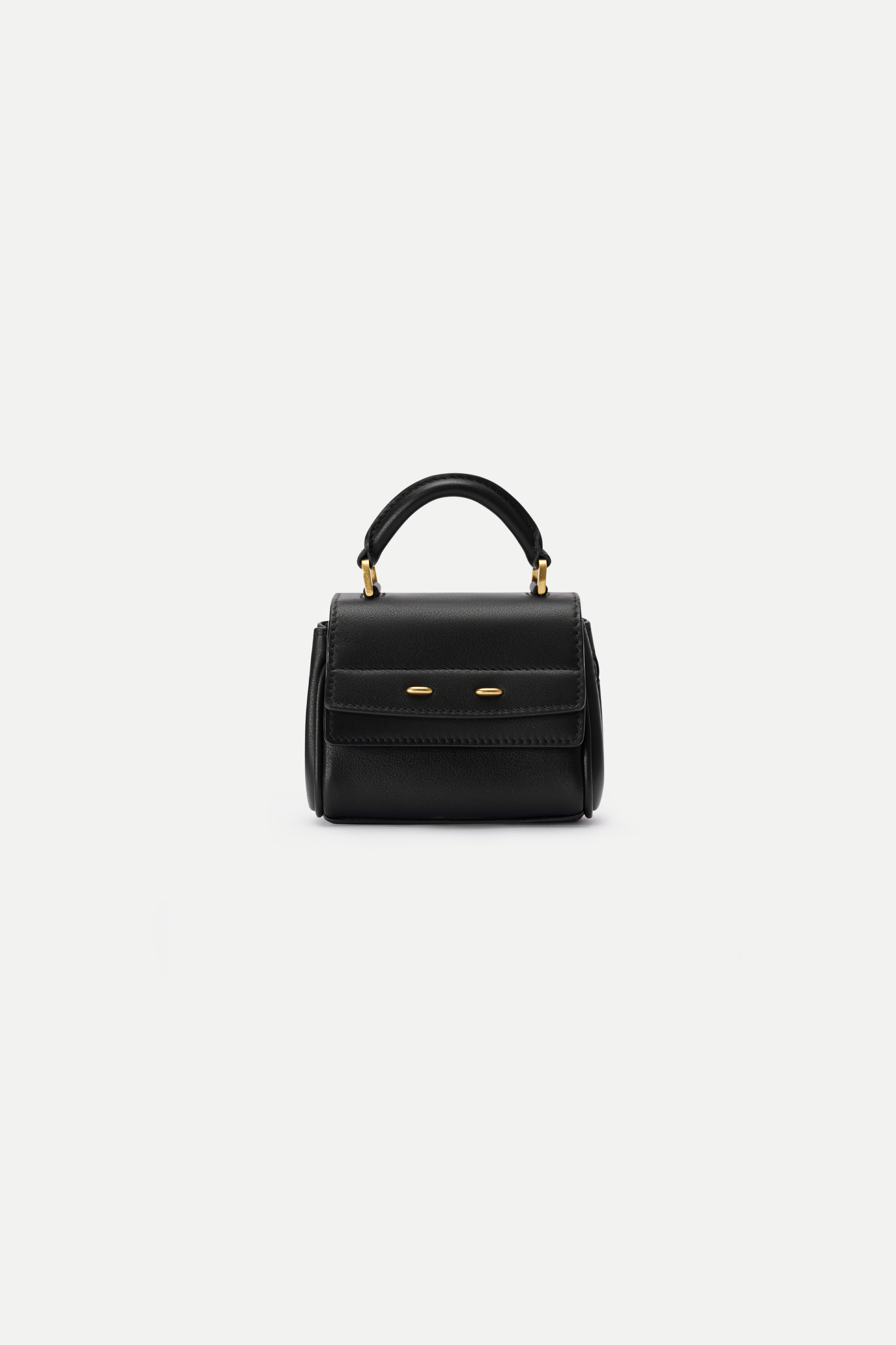 Rialto Mini Charm Bag in Top-grain Nappa Cowhide Leather2